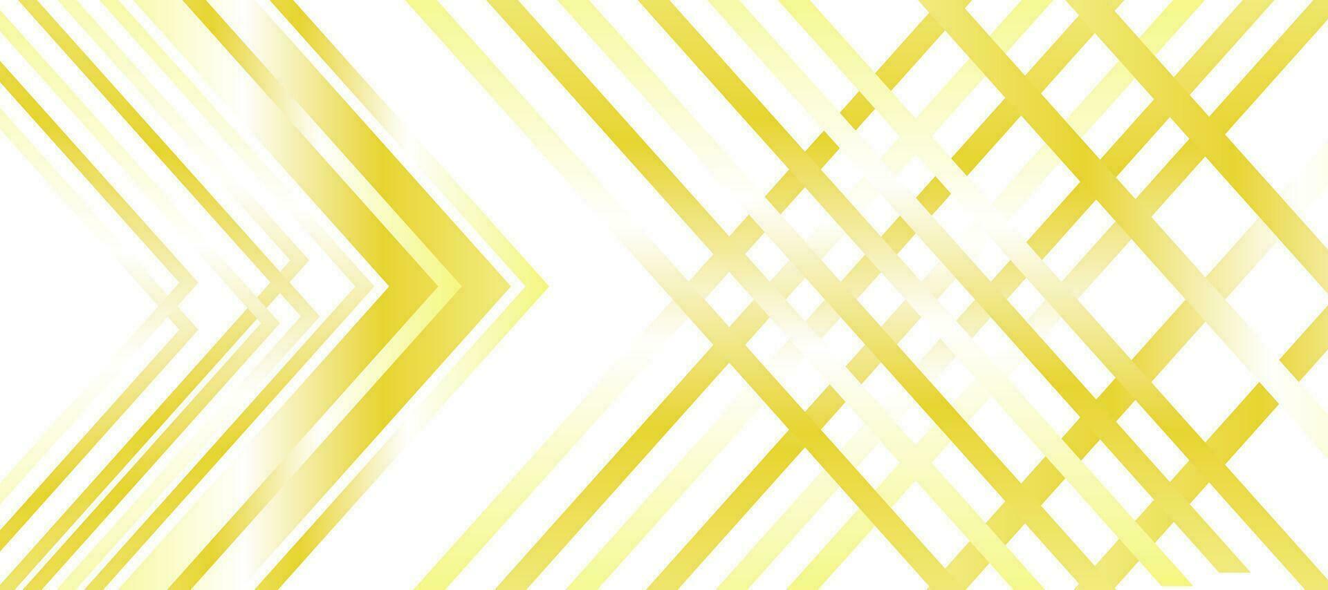 Abstract Yellow Diagonal Line with Arrows background Wallpaper vector