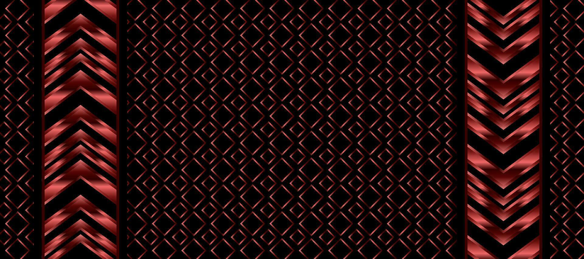 Abstract Arrow Red Copper Squares Decorative background Wallpaper vector