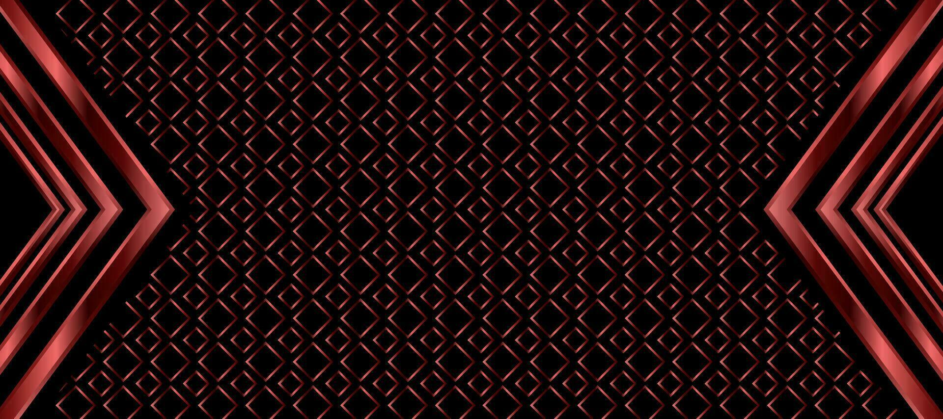 Abstract Arrow Red Copper Squares background Wallpaper vector