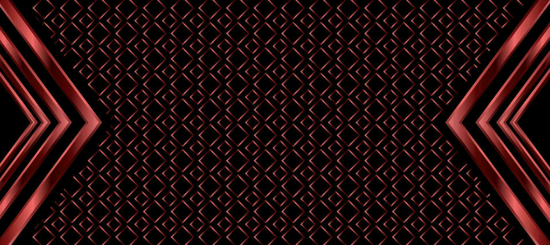 Abstract Arrow Red Copper Squares background Wallpaper vector