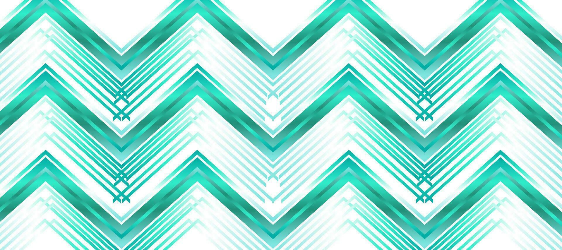 Futuristic Green Arrow Gradient Pattern background Wallpaper vector