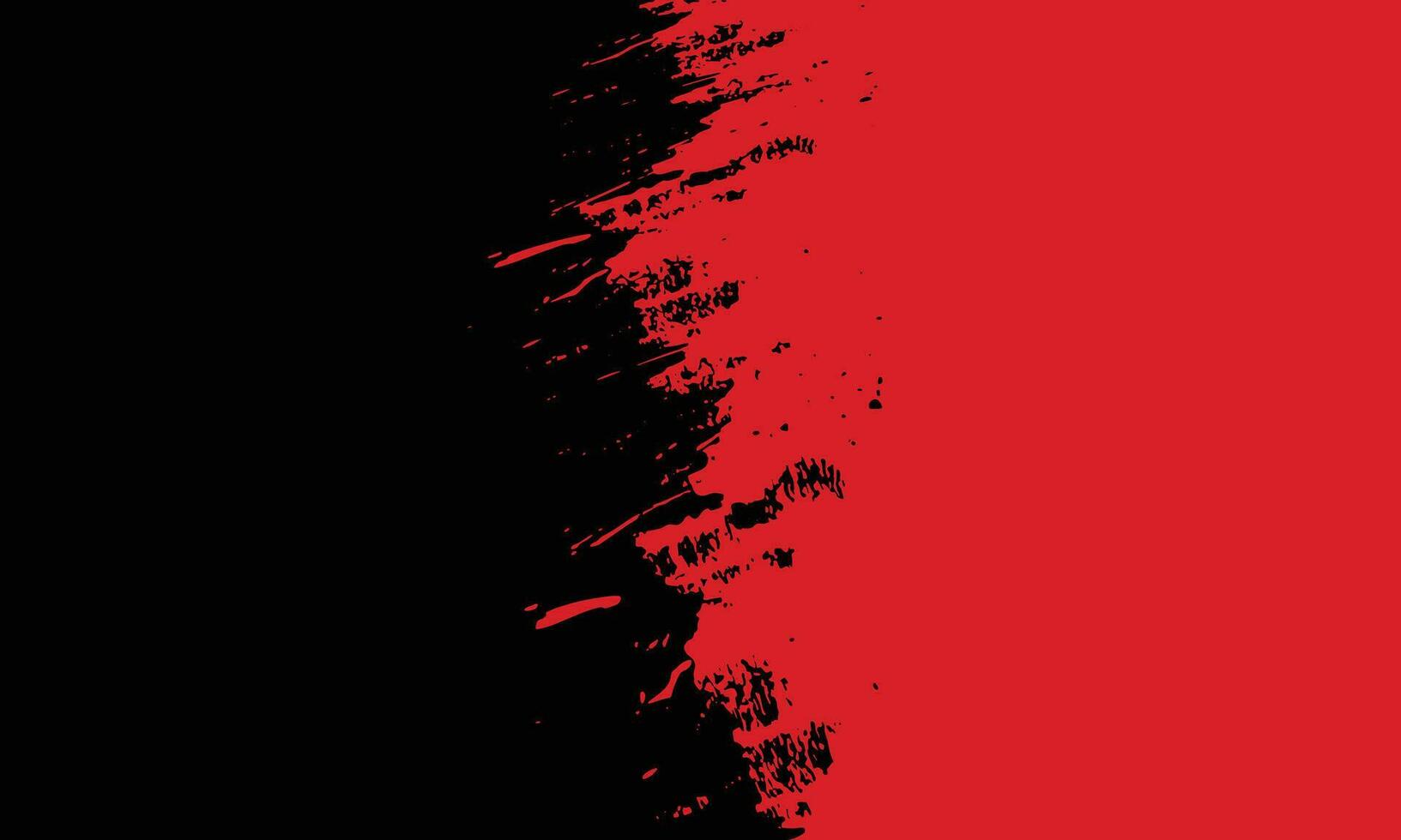 Red and black brush stroke banner background is perfect for adding a bold and eye-catching touch to any design project. vector