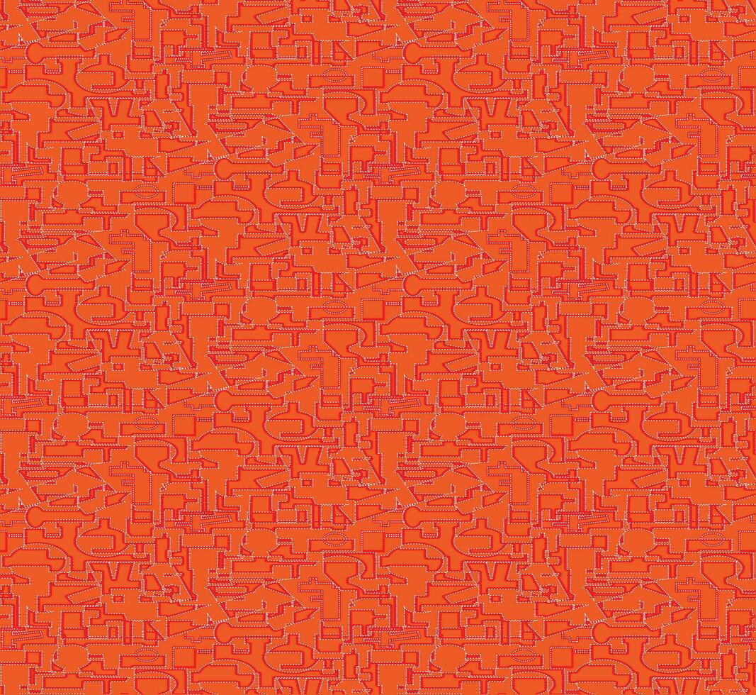 Geometric abstract vector seamless background