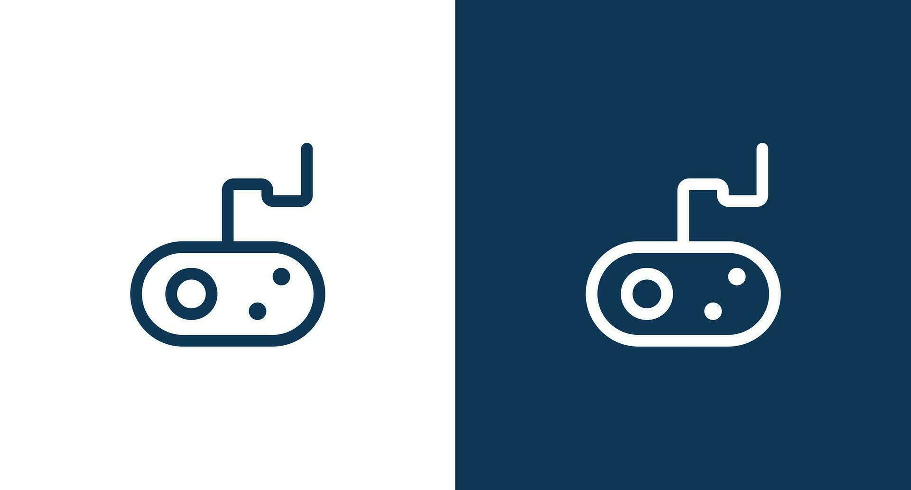 Joystick icon for web and mobile vector