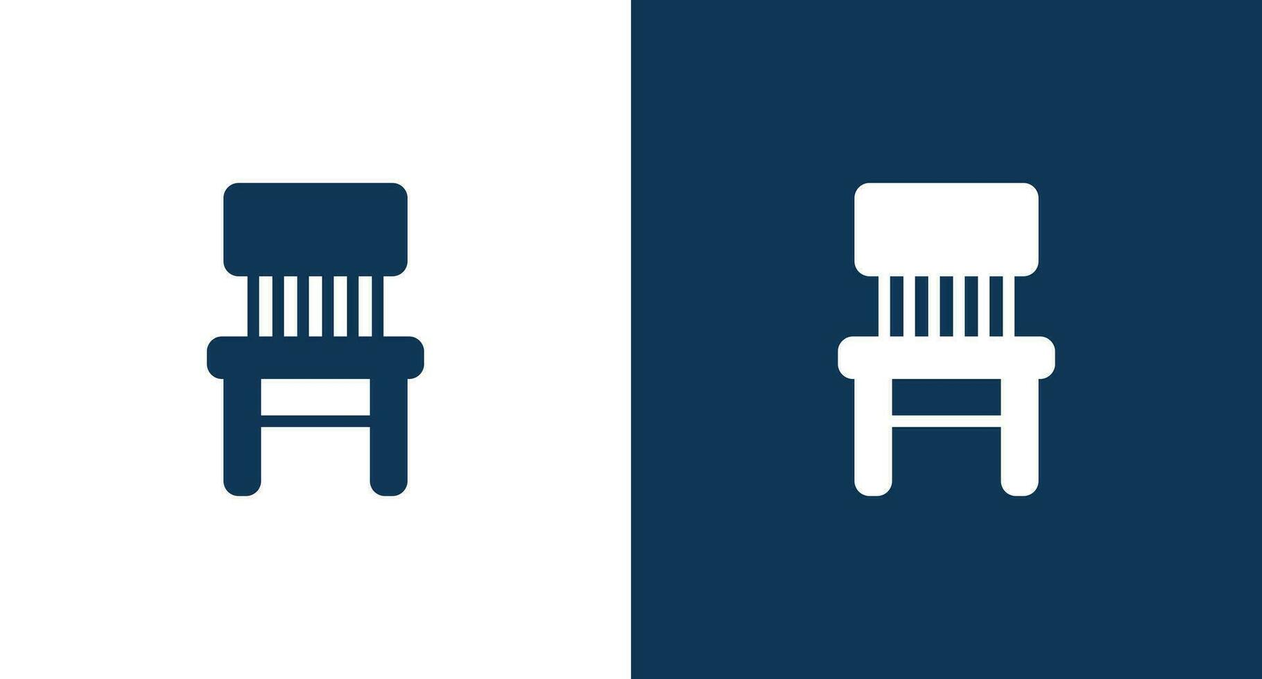 Chair icon illustration isolated vector sign symbol