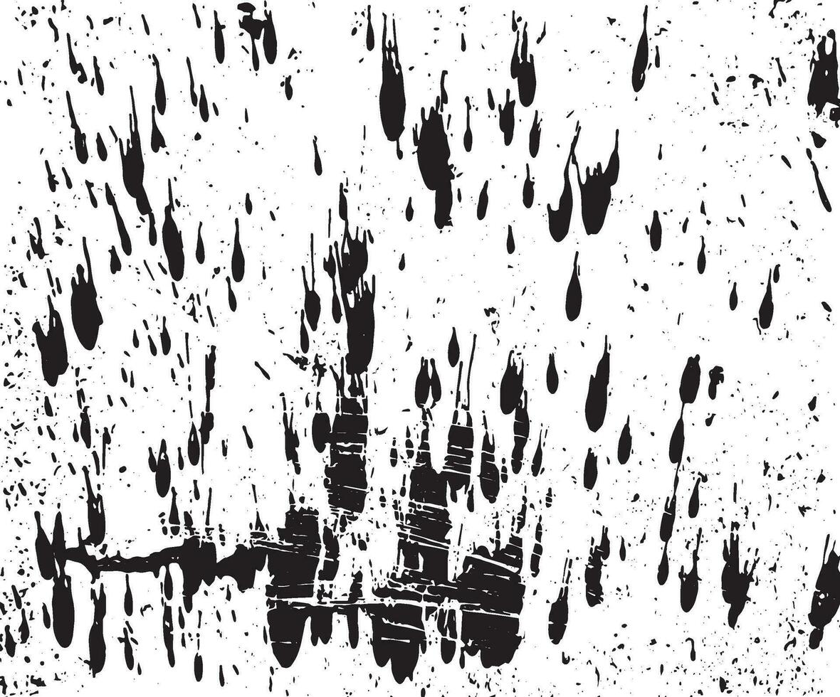 black and white grunge texture with rain drops. Abstract background. Vector brush storks, Grunge black and white texture. Distress overlay texture. Abstract background.