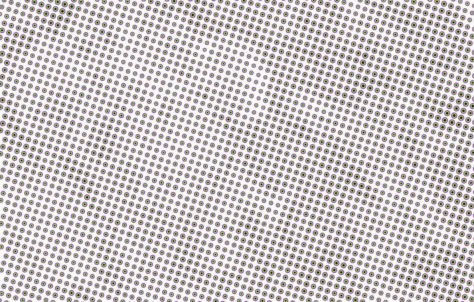 CMYK Halftone dots effect. Halftone effect vector pattern. Circle dots isolated on the white background