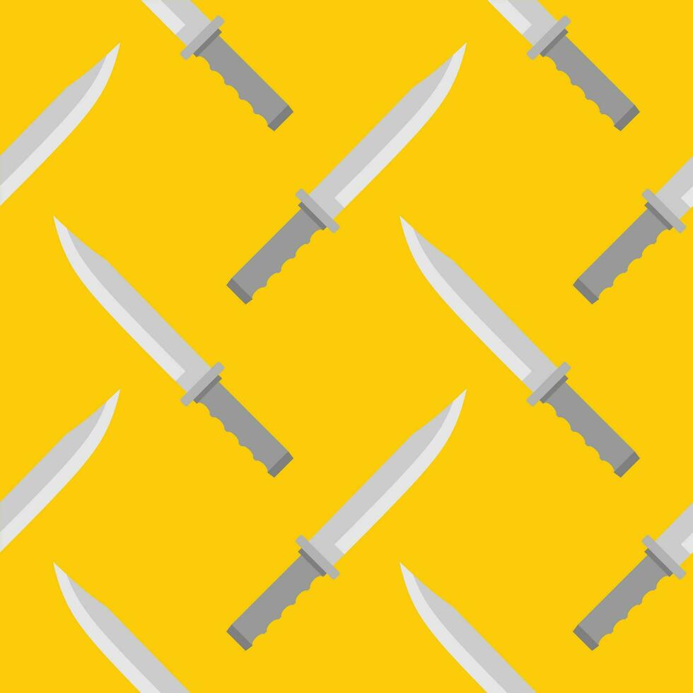 dagger seamless pattern vector illustration