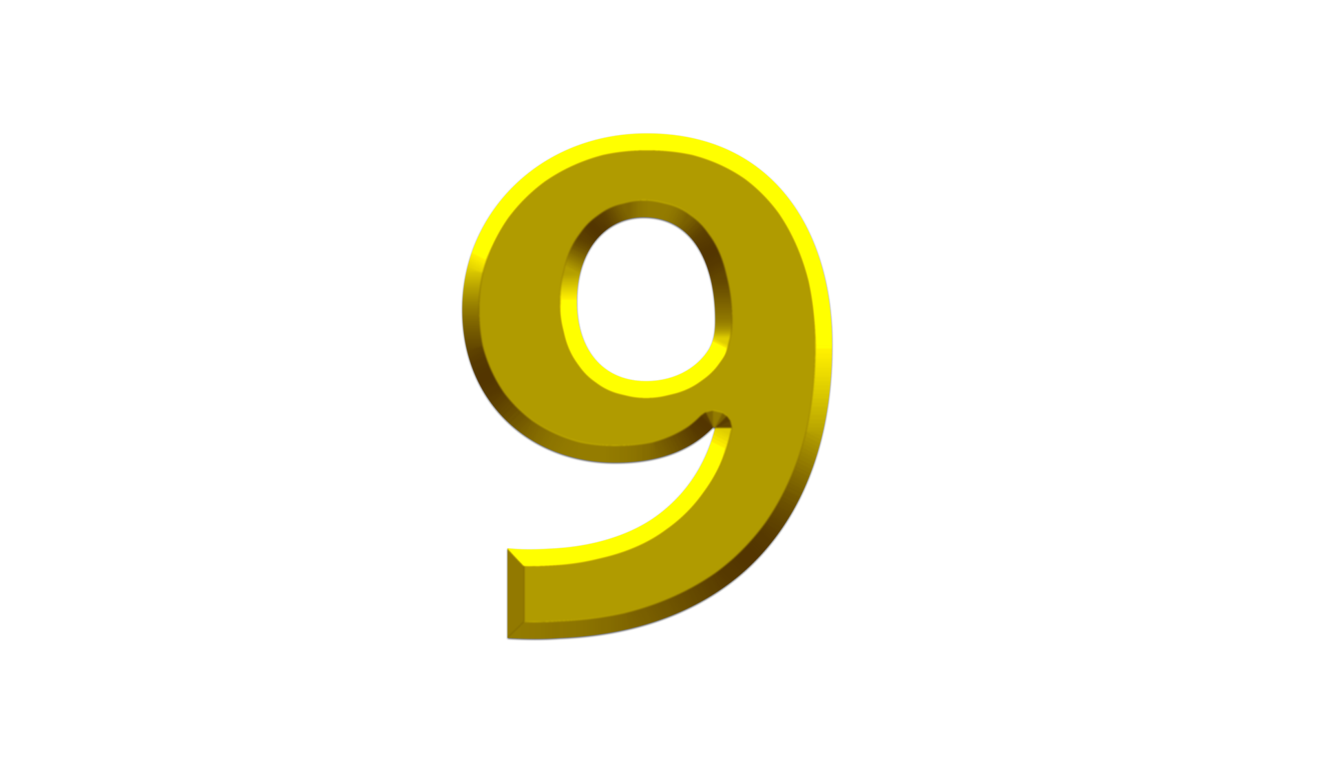 Gold Number 9 On Transparent Background 35153930 PNG gold-number-9-on-transparent-background-35153930-png