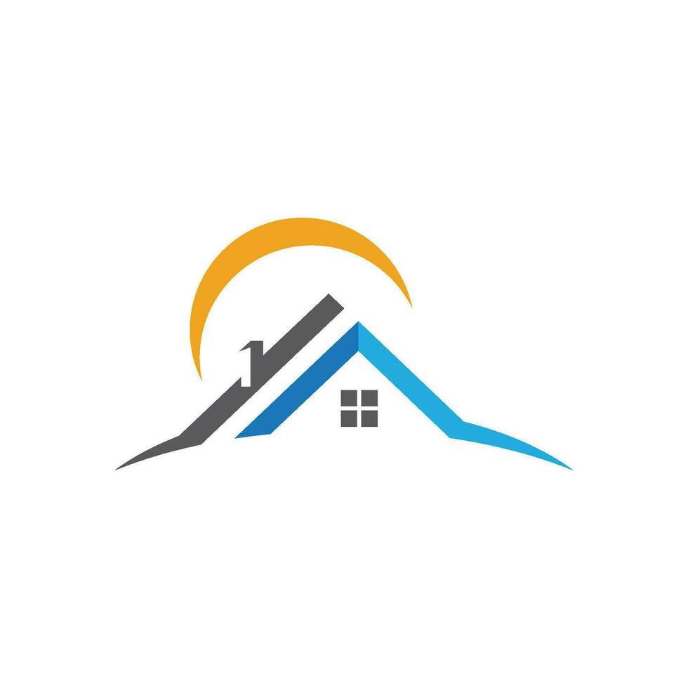 Property and Construction Logo design vector