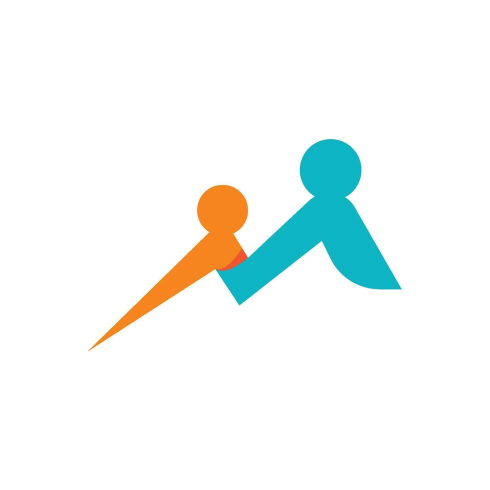 Community, network and social icon vector