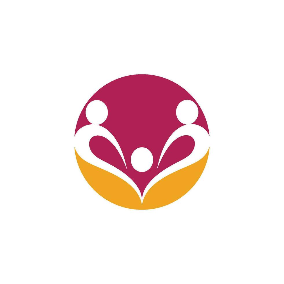 Community, network and social icon vector
