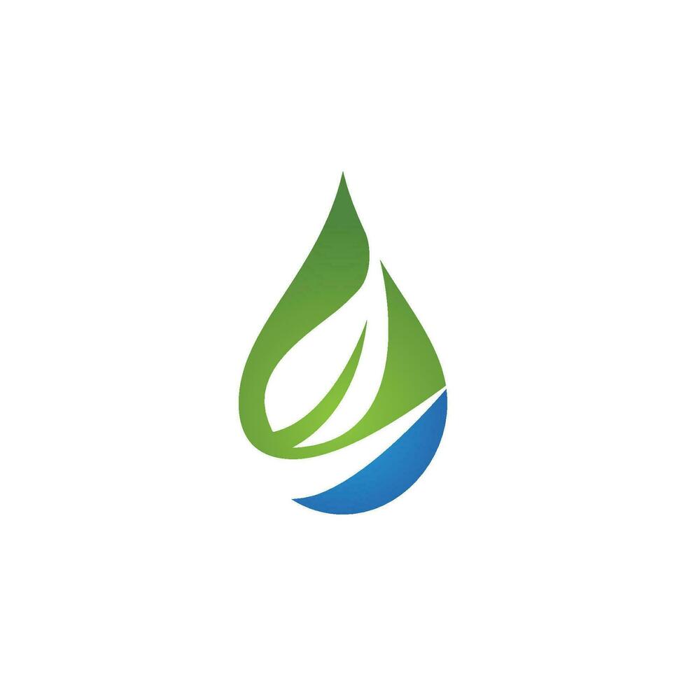 water drop Logo Template vector