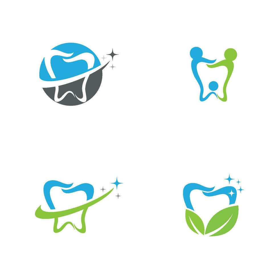 Dental logo Template vector illustration
