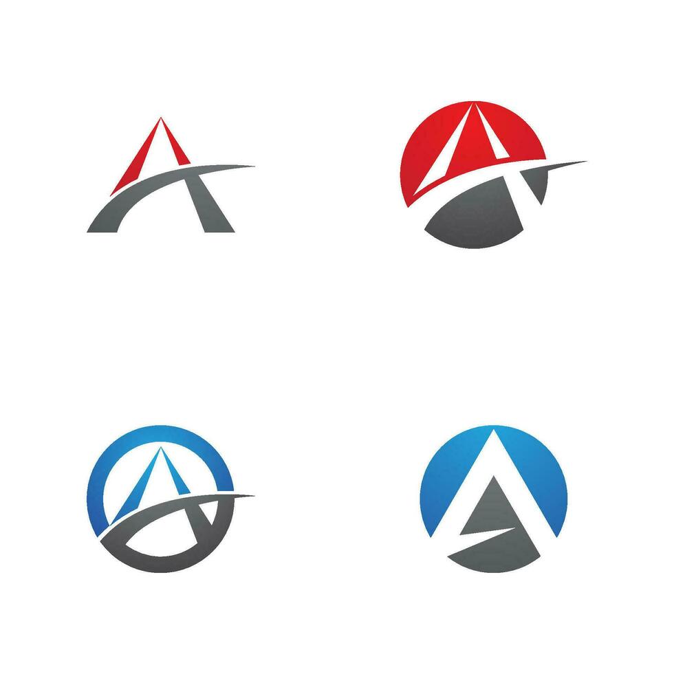 A Letter Logo Template vector