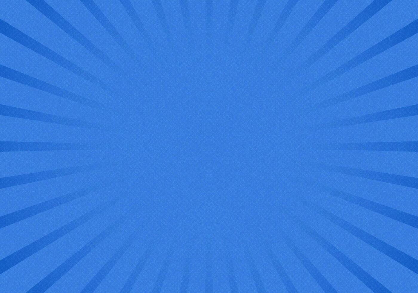 Blue sunlight retro with paper texture background. Abstract burst sun rays pattern design. Vector illustration