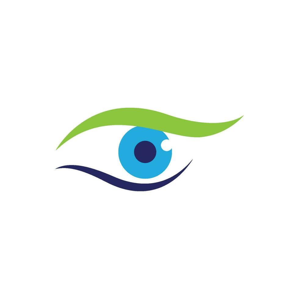 Eye Care vector logo design