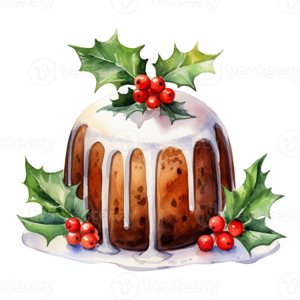 AI generated AI Generative Chocolate cake with currant. Pie with berries. Christmas traditional pastry. Birthday, holiday dessert. For cafes, restaurants, menus, greeting cards. png