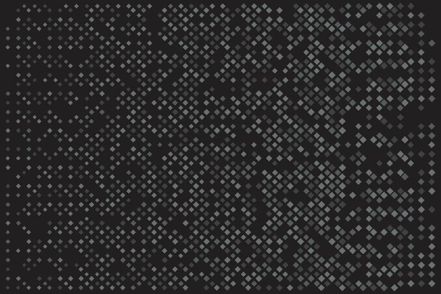 Black halftone dot grain texture pixel pop-art abstract pattern background. vector