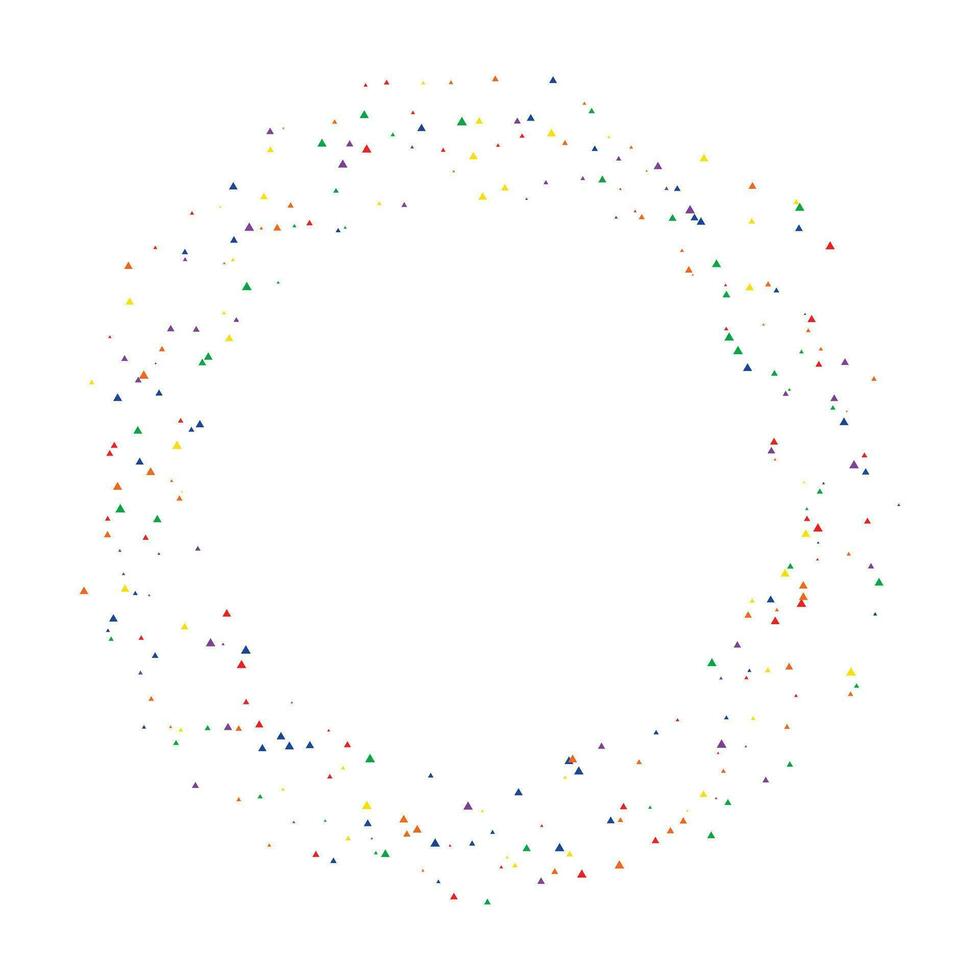 Colorful circle halftone dots pattern vector on the white background