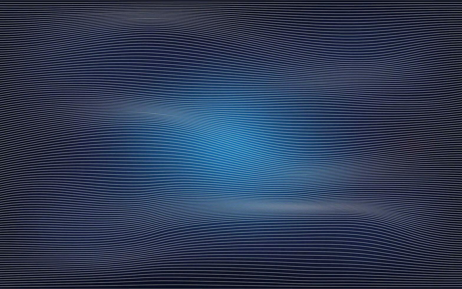 Dynamic line wave colorful abstract vector