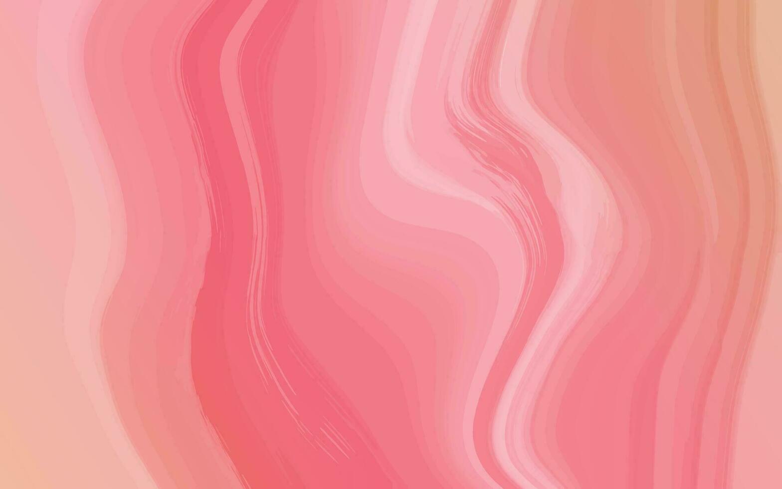 Abstract pastel wavy lines vector