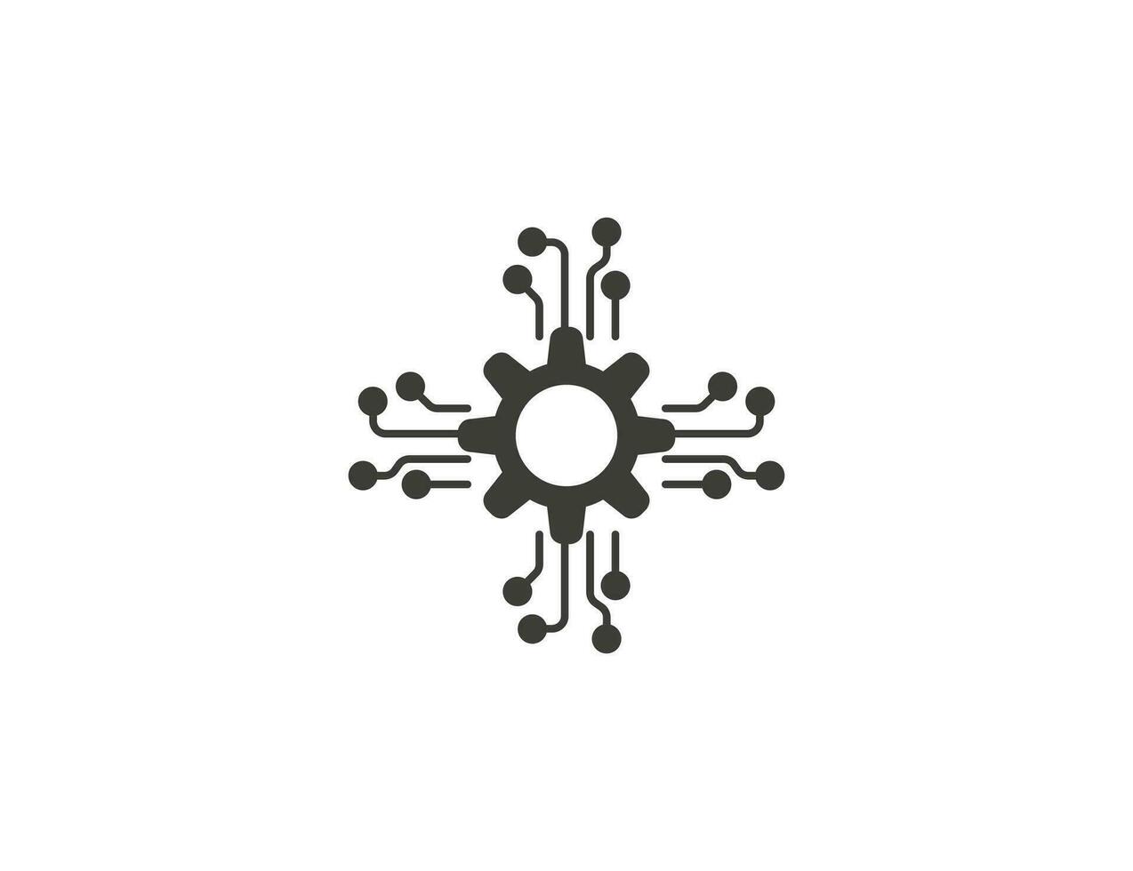 Algorithm, engineering, channel icon. Vector illustration.
