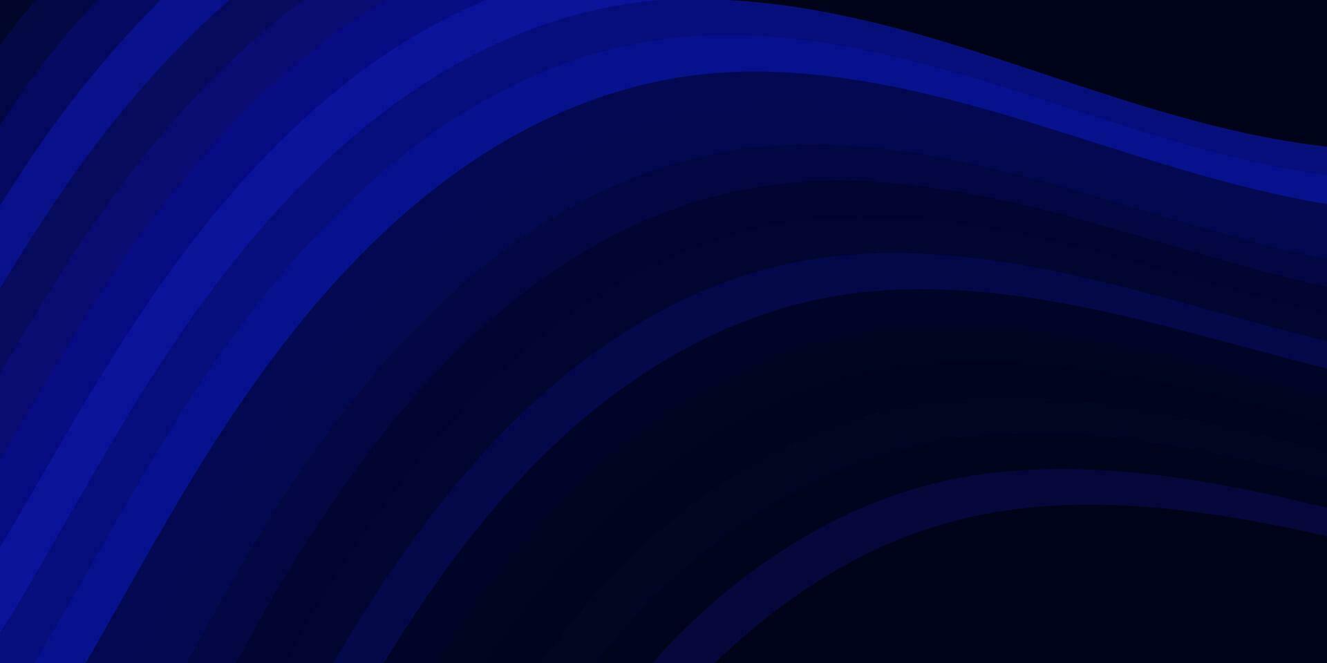 abstract blue curve background for busines vector