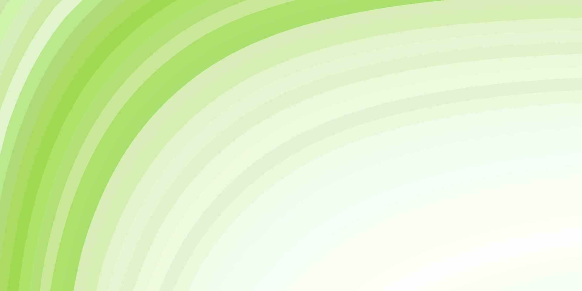 abstract green curve background for business vector