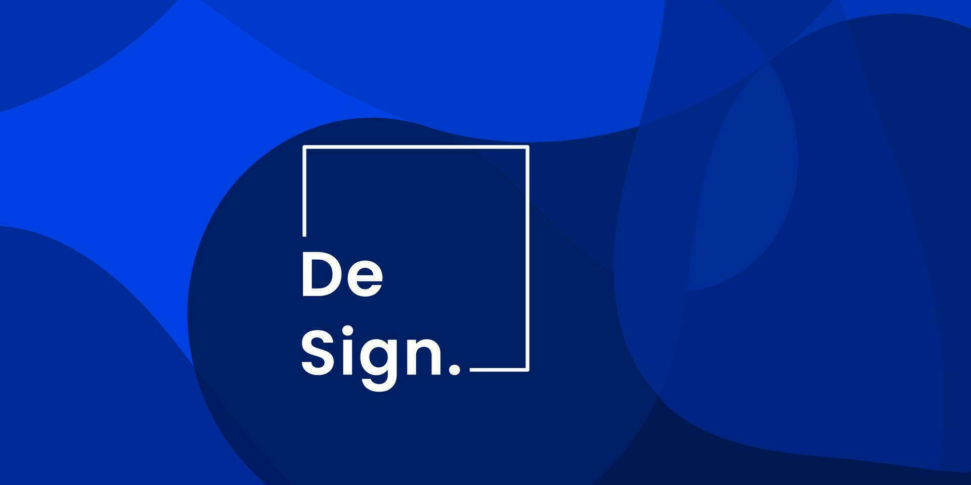 abstract modern blue colorful background for design vector