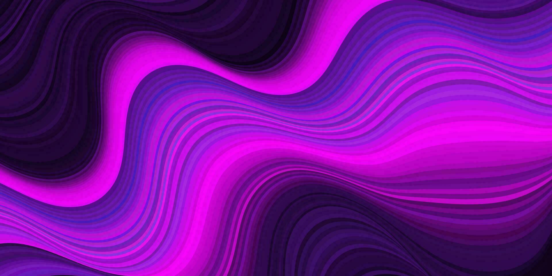 abstract purple background with waves vector