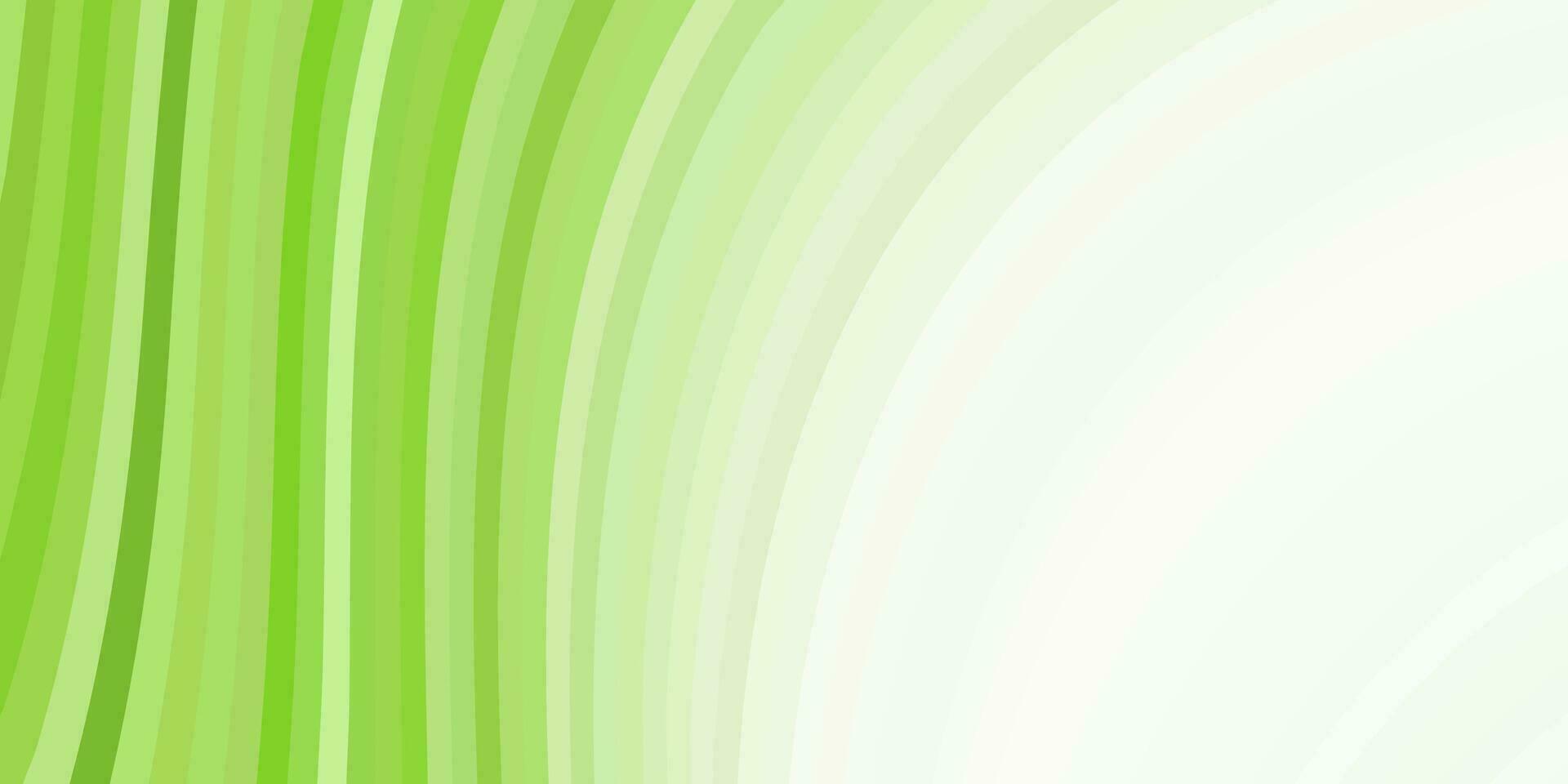 abstract green curve background for business vector