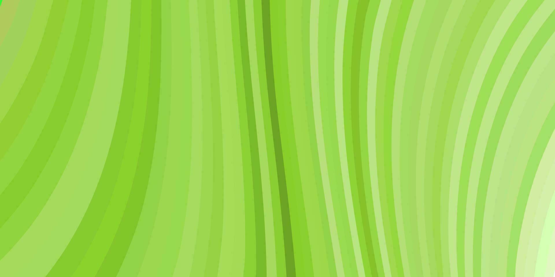 abstract green curve background for business vector