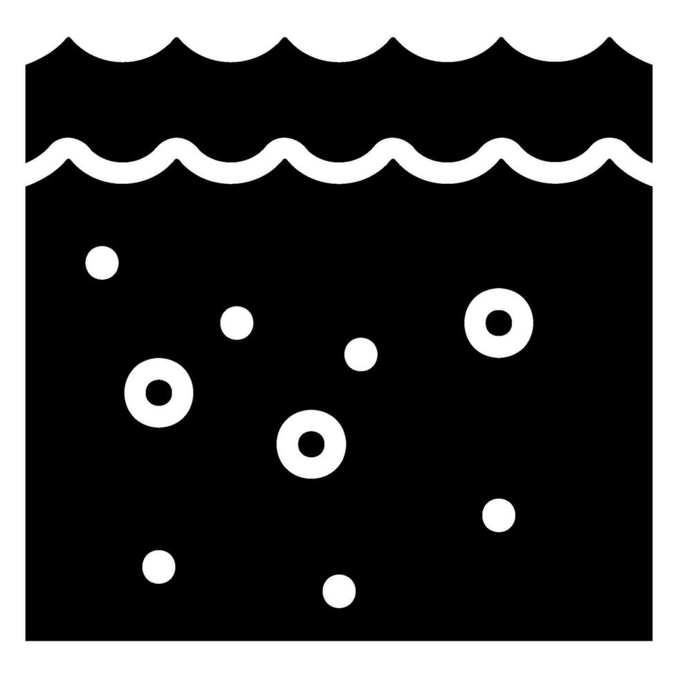 plankton glyph icon vector