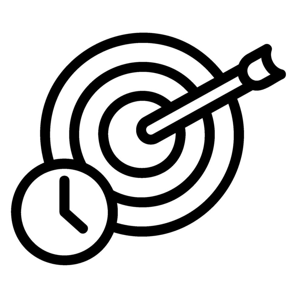 focus line icon vector