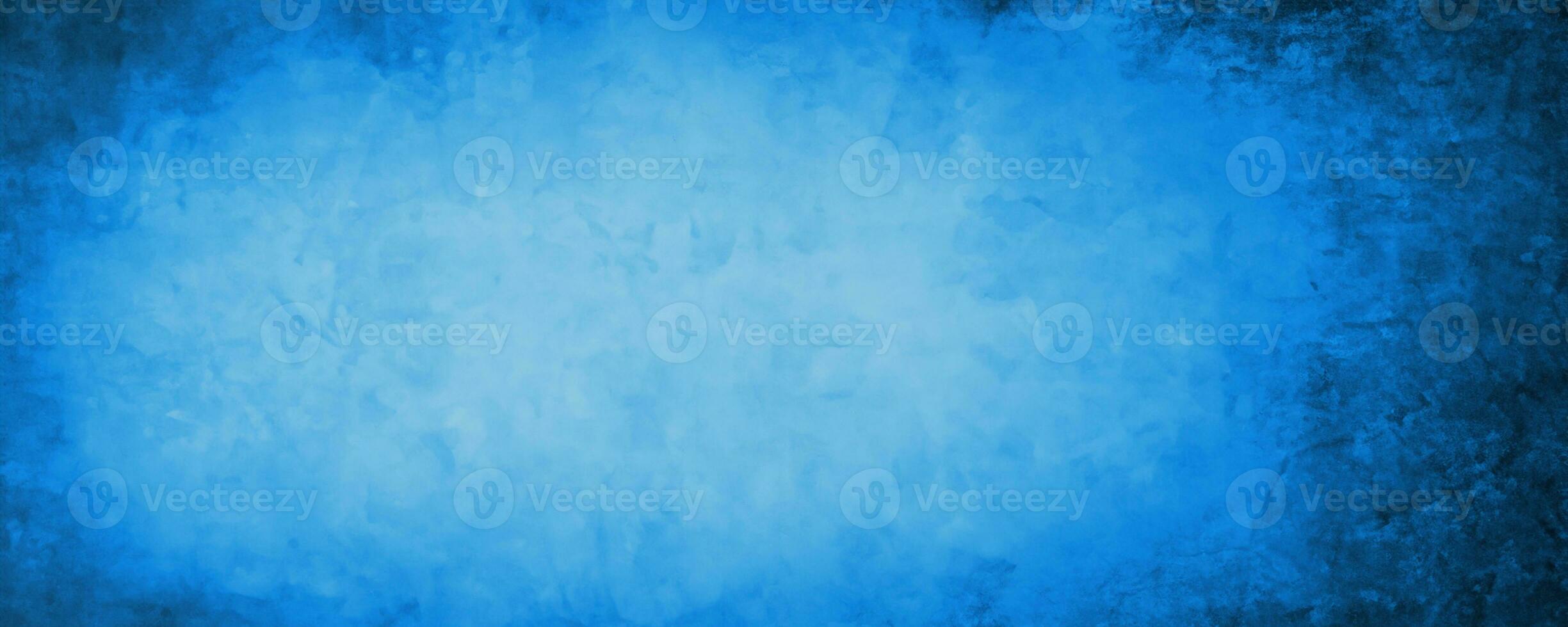 dark blue grunge cement wall background. photo