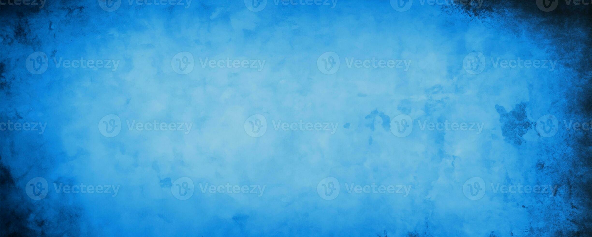dark blue grunge cement wall background. photo