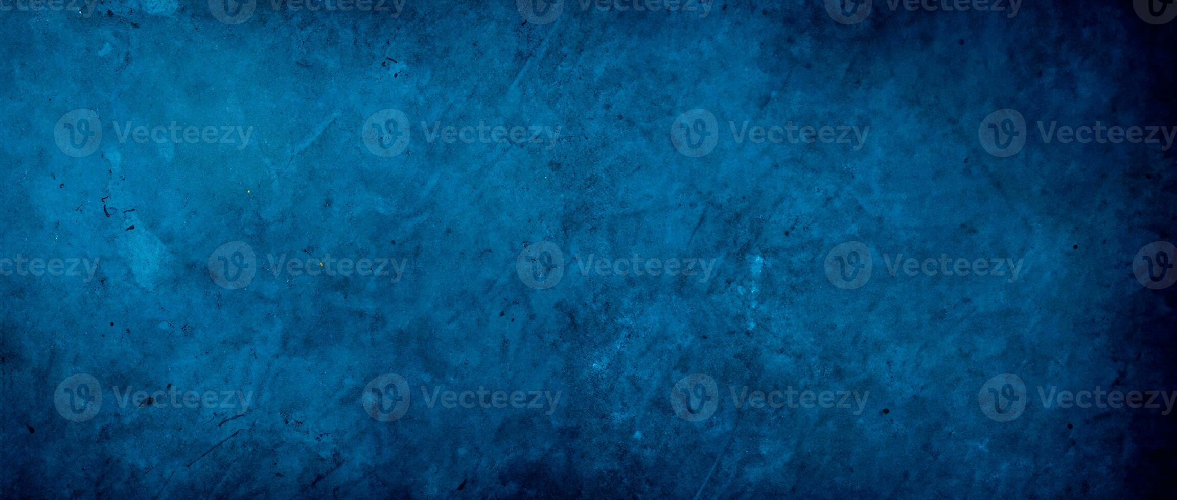 dark blue abstract background texture with grunge banner template photo