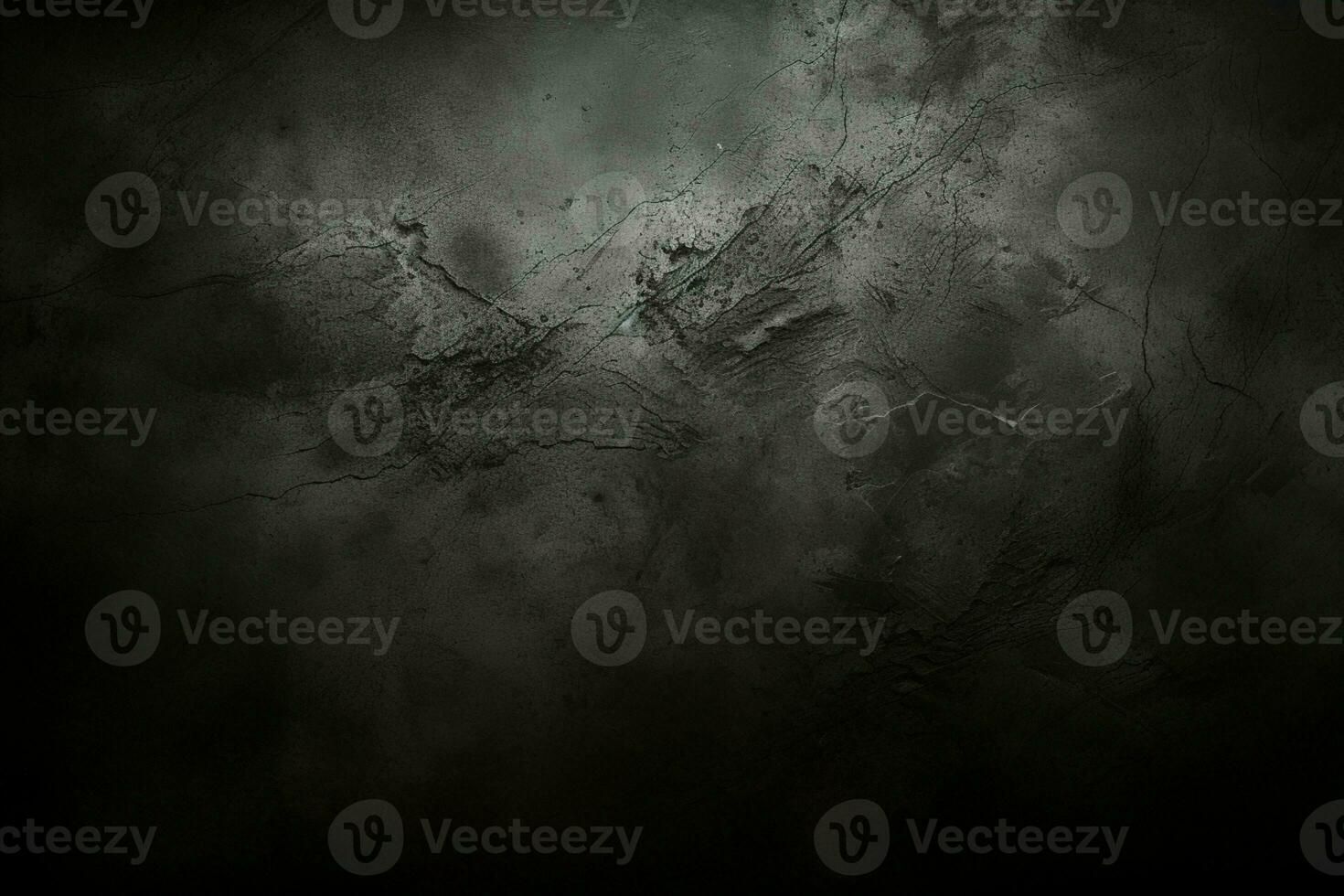 AI generated Grunge dark black textured concrete wall background AI Generated photo