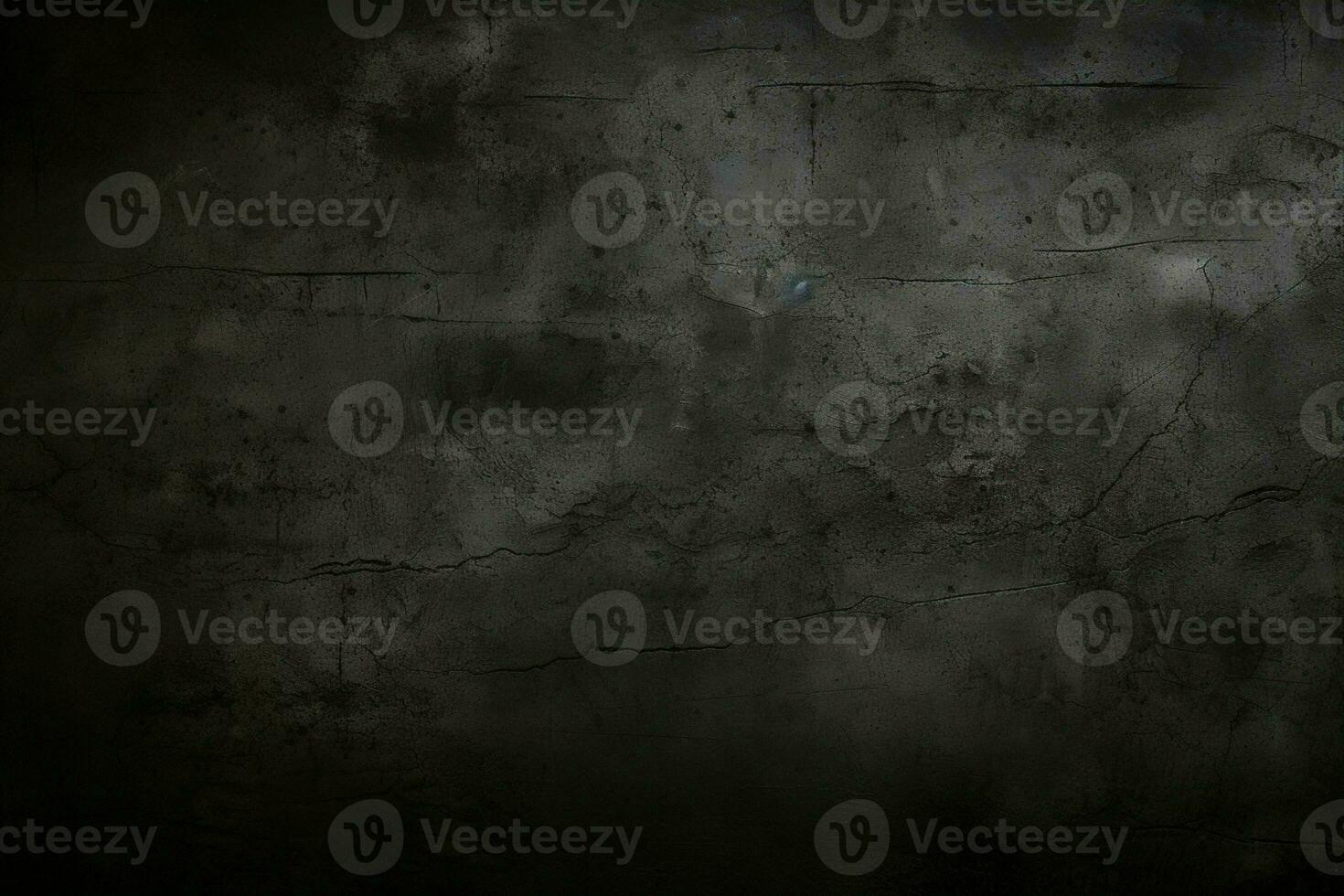 AI generated Grunge dark black textured concrete wall background AI Generated photo