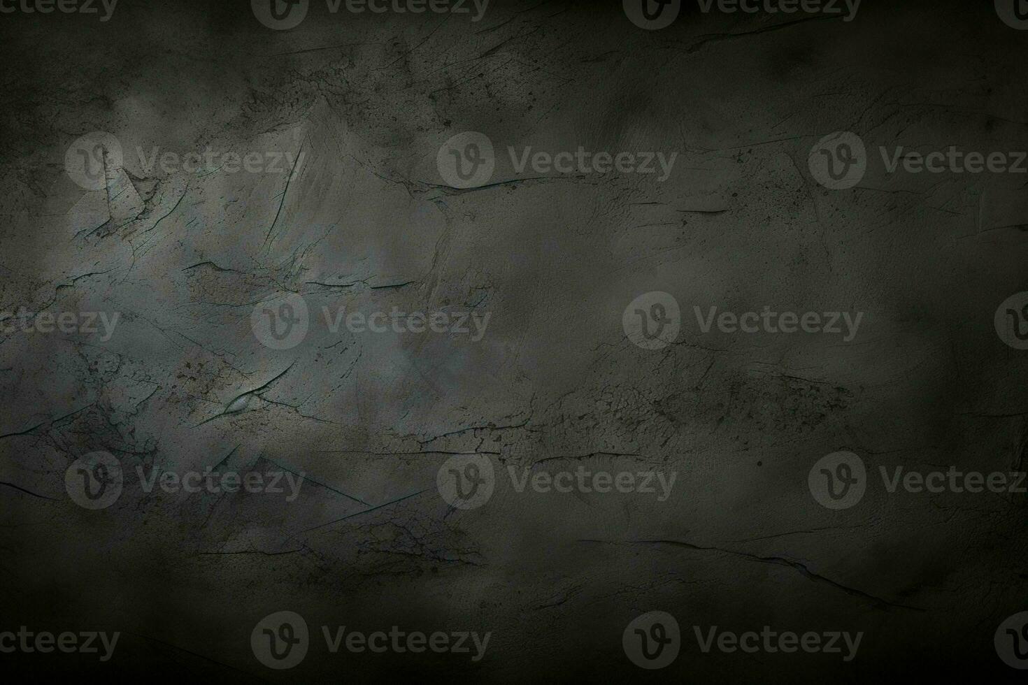 AI generated Grunge dark black textured concrete wall background AI Generated photo