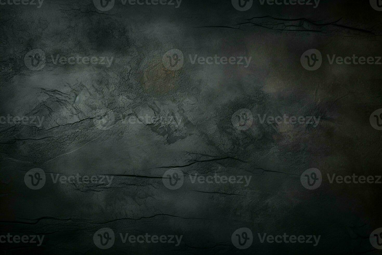 AI generated Grunge dark black textured concrete wall background AI Generated photo