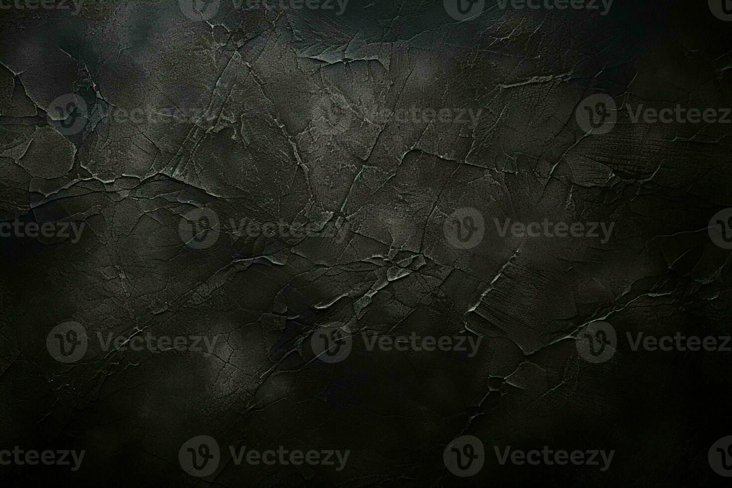 AI generated Grunge dark black textured concrete wall background AI Generated photo