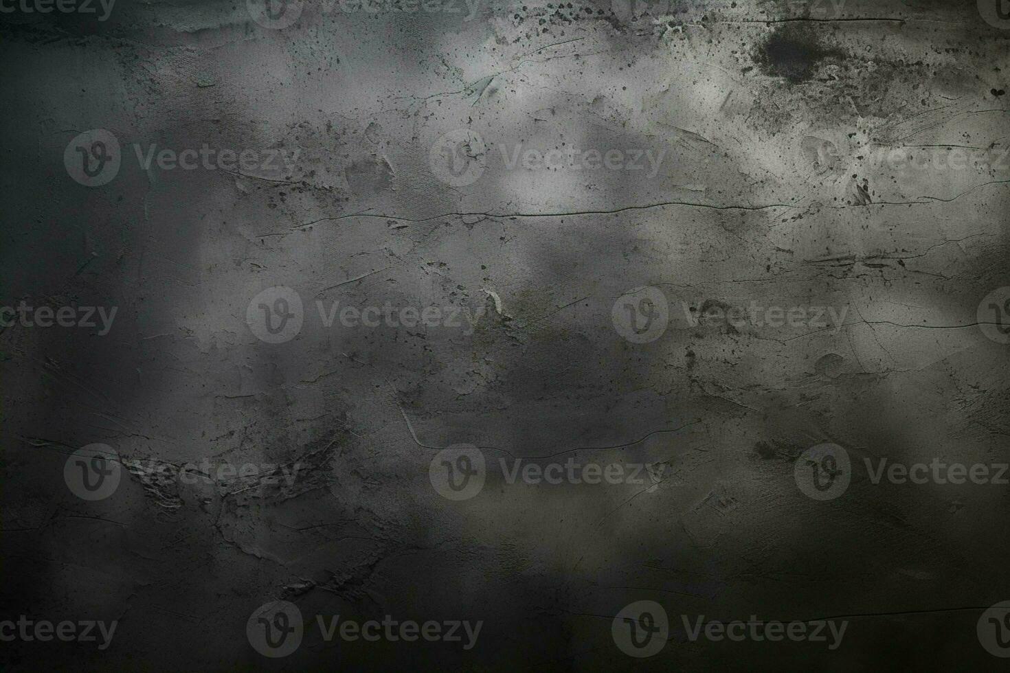 AI generated Grunge dark black textured concrete wall background AI Generated photo