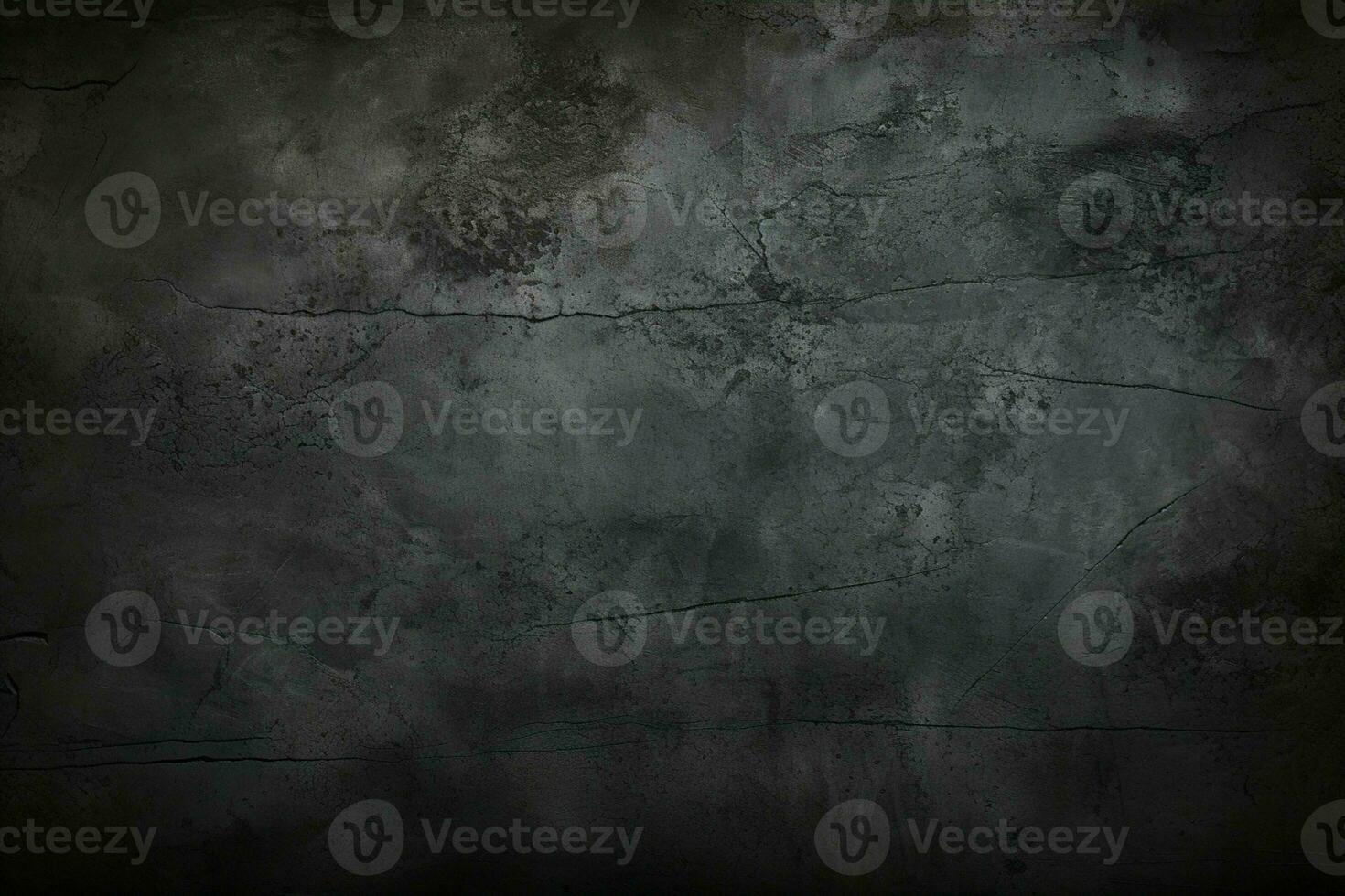 AI generated Grunge dark black textured concrete wall background AI Generated photo