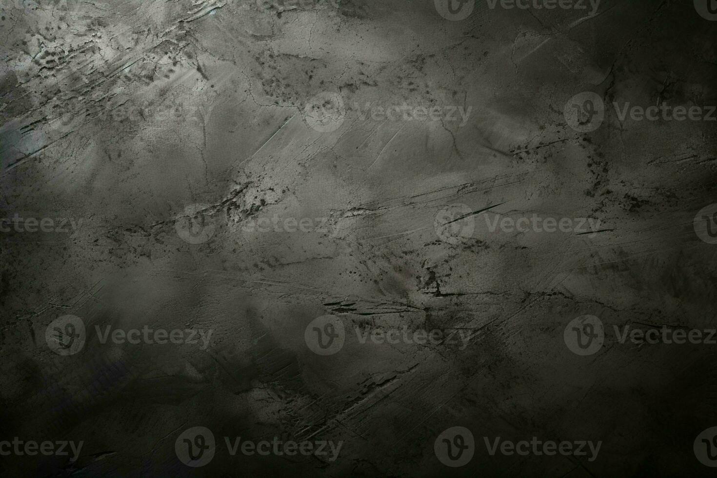 AI generated Grunge dark black textured concrete wall background AI Generated photo