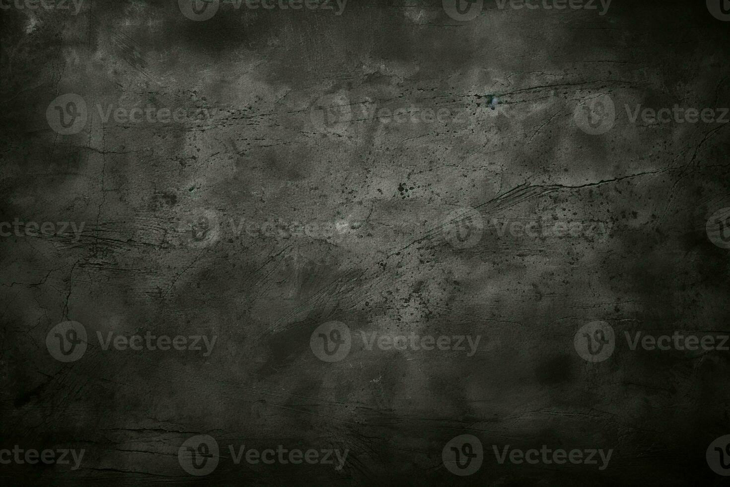 AI generated Grunge dark black textured concrete wall background AI Generated photo