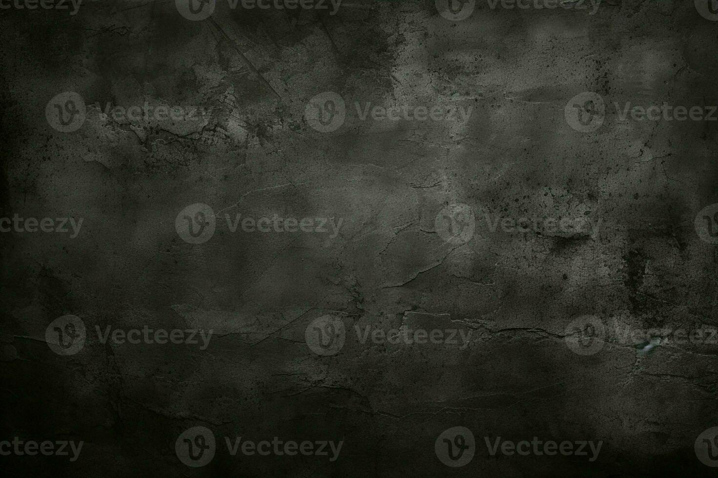 AI generated Grunge dark black textured concrete wall background AI Generated photo
