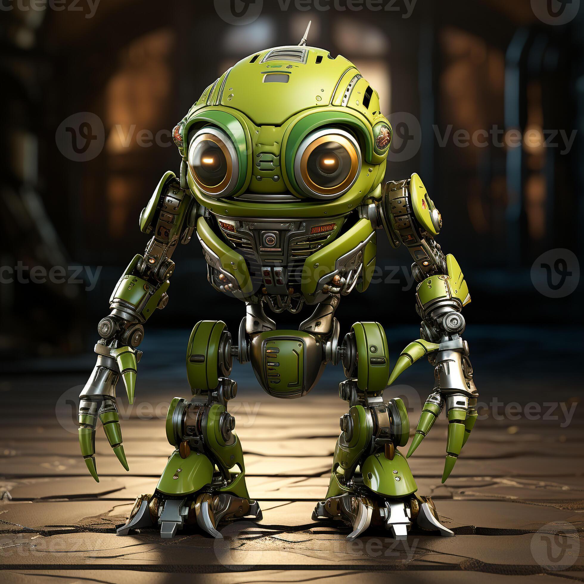 AI generated 3d Robot 35159265 Stock Photo at Vecteezy