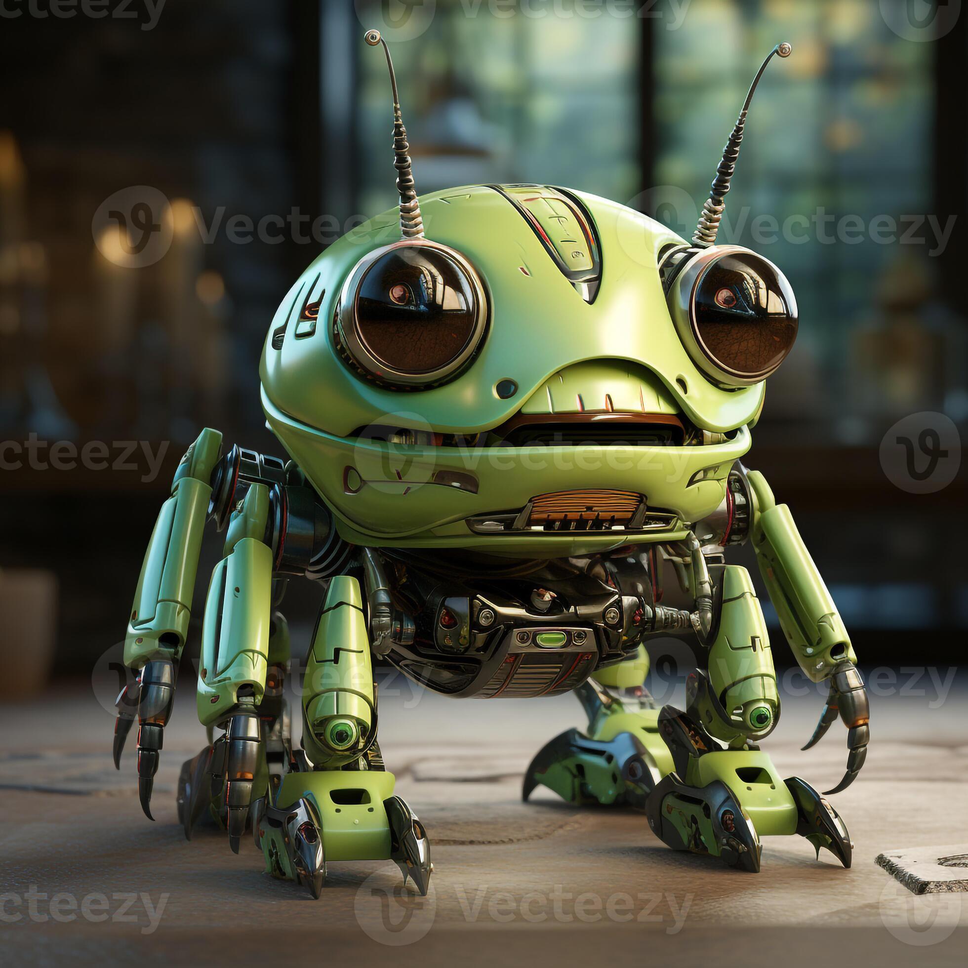 AI generated 3d Robot 35159270 Stock Photo at Vecteezy